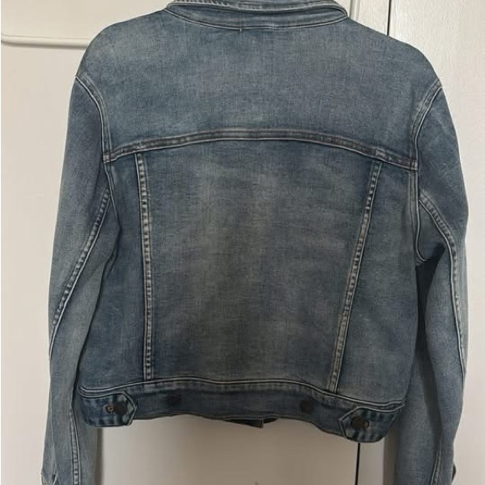 Universal Standard Denim Blue Jean Jacket - Picture 4 of 5